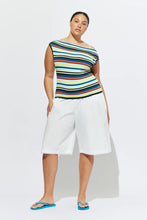 Ruby - Emma Knit Top, Marine Stripe