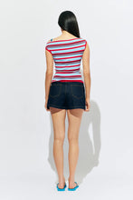 Ruby - Emma Knit Top, Popsicle Stripe