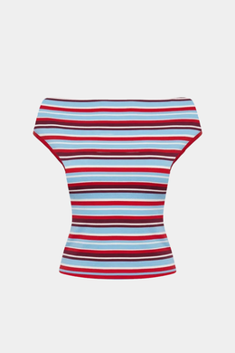 Ruby - Emma Knit Top, Popsicle Stripe