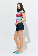 Ruby - Emma Knit Top, Popsicle Stripe
