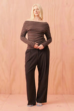 Ruby - Emma Knit Longsleeve, Java Blue Stripe