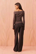 Ruby - Emma Knit Longsleeve, Java Blue Stripe
