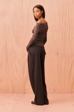 Ruby - Emma Knit Longsleeve, Java Blue Stripe