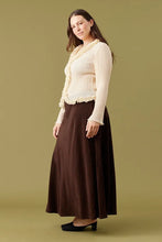 Ruby - Haze Maxi Skirt, Scarlet Polka Dot