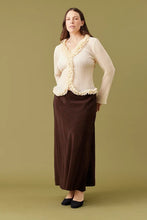 Ruby - Haze Maxi Skirt, Scarlet Polka Dot