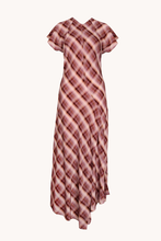 Ruby - Haze Midi Dress, Haze Tartan
