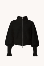 Ruby - Matilda Cotton Zip Cardigan, Black