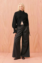 Ruby - Matilda Cotton Zip Cardigan, Black