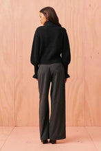 Ruby - Matilda Cotton Zip Cardigan, Black