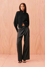 Ruby - Matilda Cotton Zip Cardigan, Black