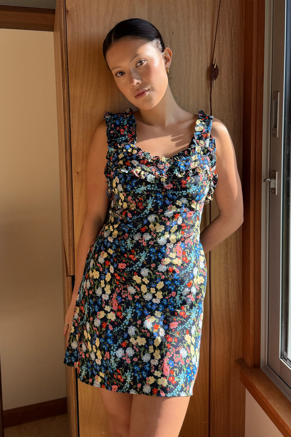 Ruby - Passionfruit Mini Dress, Sprinkle Floral