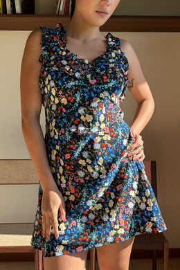 Ruby - Passionfruit Mini Dress, Sprinkle Floral
