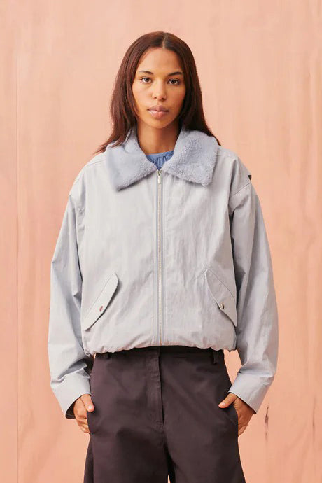 Ruby - Bode Bomber Jacket, Powder Blue