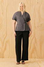 Ruby - Coco Short Sleeve Blazer, Charcoal