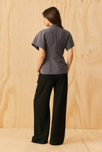 Ruby - Coco Short Sleeve Blazer, Charcoal