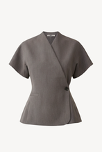 Ruby - Coco Short Sleeve Blazer, Charcoal