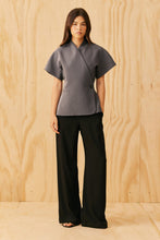 Ruby - Coco Short Sleeve Blazer, Charcoal