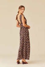 Ruby - Passionfruit Dress, Brown Ditzy Floral