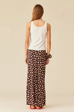 Ruby - Thea Skirt, Brown Ditzy Floral