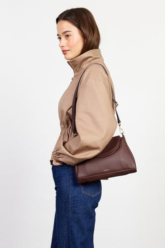 Saben - Beckett Crossbody Bag, Espresso Luxe