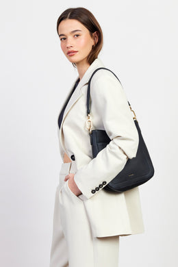 Saben - Rosie Shoulder Bag, Black Luxe
