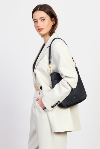 Saben - Rosie Shoulder Bag, Black Luxe