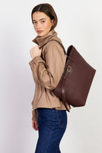 Saben - Tabby Shoulder Bag, Espresso/Bronze
