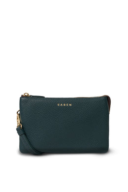 Saben - Tilly Crossbody Bag, Hunter Green