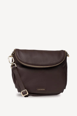 Saben - Fifi Crossbody Bag, Cacao