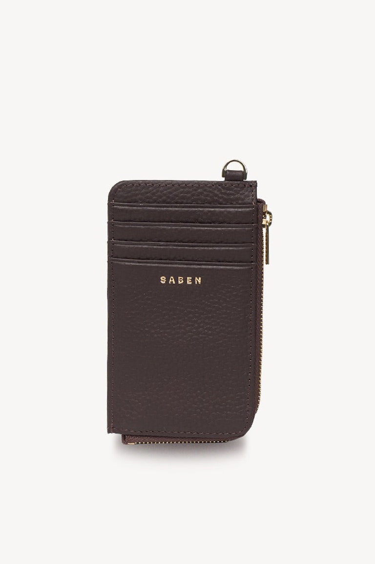 Saben - Winona Card Holder, Cacao