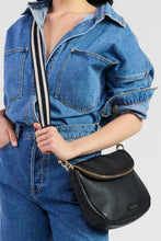 Saben - Feature Bag Strap, Black/White