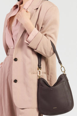 Saben - Rosie Shoulder Bag, Cacao Luxe