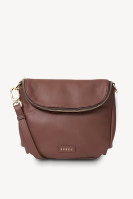 Saben - Fifi Crossbody Bag, Umber