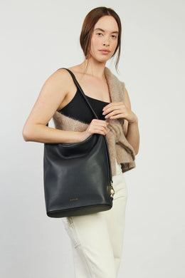 Saben - June Shoulder Bag, Black