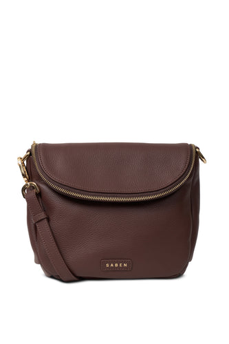 Saben - Fifi Crossbody Bag, Espresso