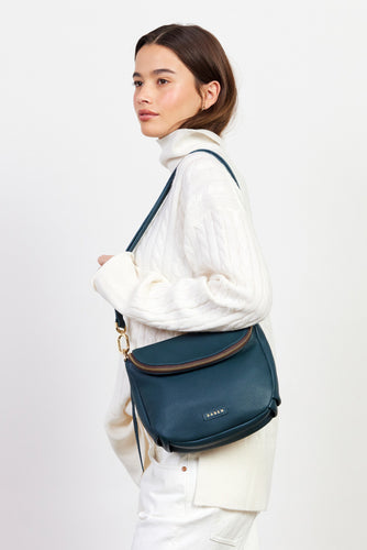 Saben - Fifi Crossbody Bag, Hunter Green