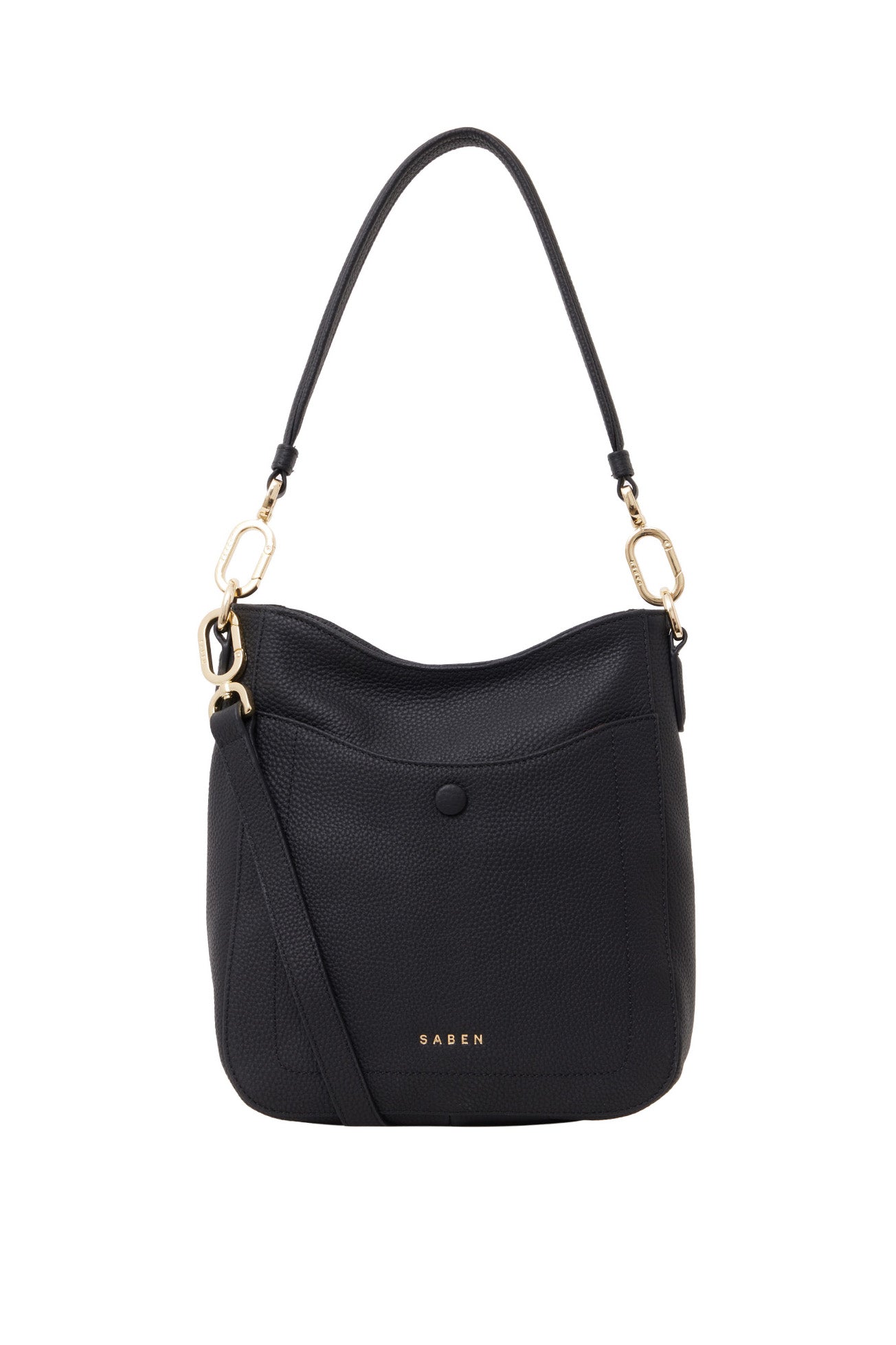 Saben - Rosie Shoulder Bag, Black Luxe