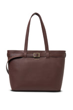 Saben - Tabby Shoulder Bag, Espresso/Bronze
