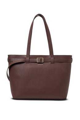 Saben - Tabby Shoulder Bag, Espresso/Bronze