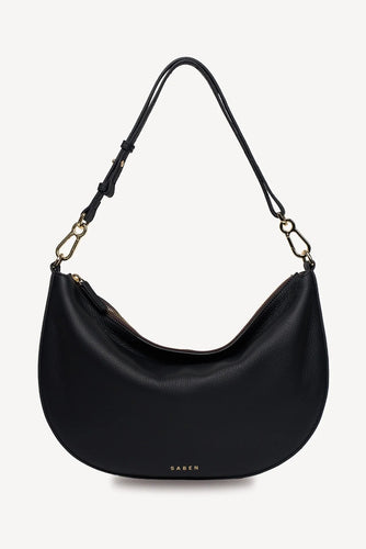 Saben - Noa Shoulder Bag, Black Luxe