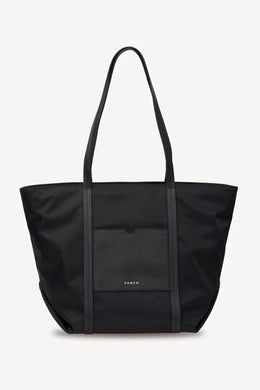 Saben - Porter Tote, Black Recycled Nylon