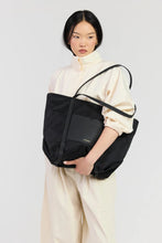 Saben - Porter Tote, Black Recycled Nylon