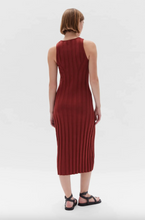 Assembly Label - Florence Midi Knit Dress, Sumac