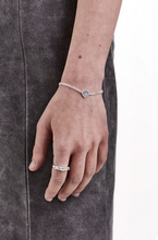 Stolen Girlfriends Club Jewellery - Halo Cluster Ring, Moonstone/Silver