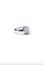 Stolen Girlfriends Club Jewellery - Baby Claw Ring, Sterling Silver/ Blue Lace Agate