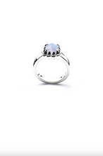 Stolen Girlfriends Club Jewellery - Baby Claw Ring, Sterling Silver/ Blue Lace Agate