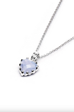Stolen Girlfriends Club Jewellery - Love Claw Necklace, Sterling Silver/Blue Lace Agate