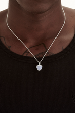 Stolen Girlfriends Club Jewellery - Love Claw Necklace, Sterling Silver/Blue Lace Agate