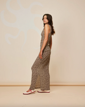 Ruby - Lane Crinkle Skirt, Brown Daisy