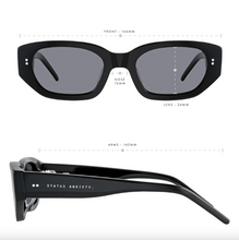 Status Anxiety - Luna Sunglasses, Black